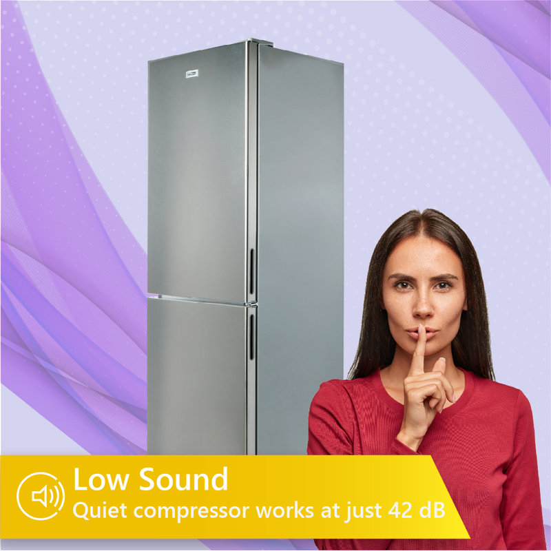 Equator Conserv 24" Wide 10.8 cu.ft.Bottom Freezer Refrigerator